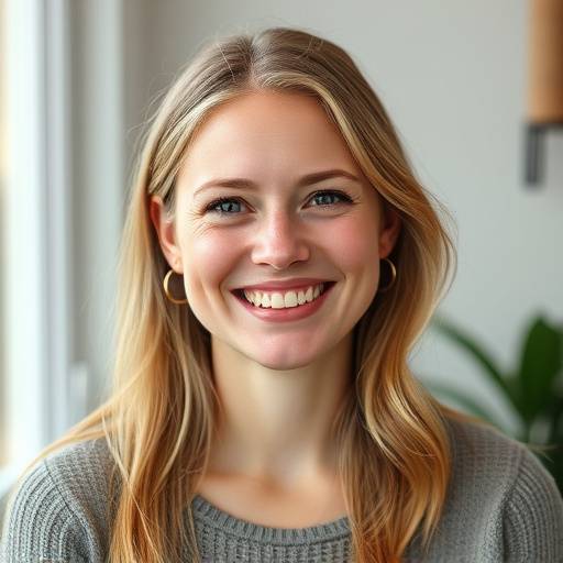 Portr칝tbillede af tilfreds kunde, Anna Christensen